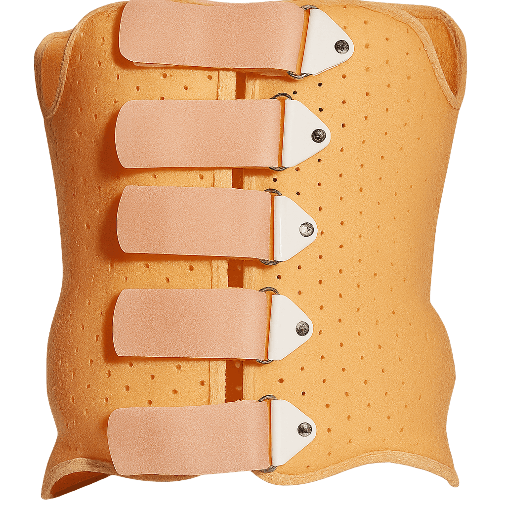 Krūtinės-juosmens įtvaras